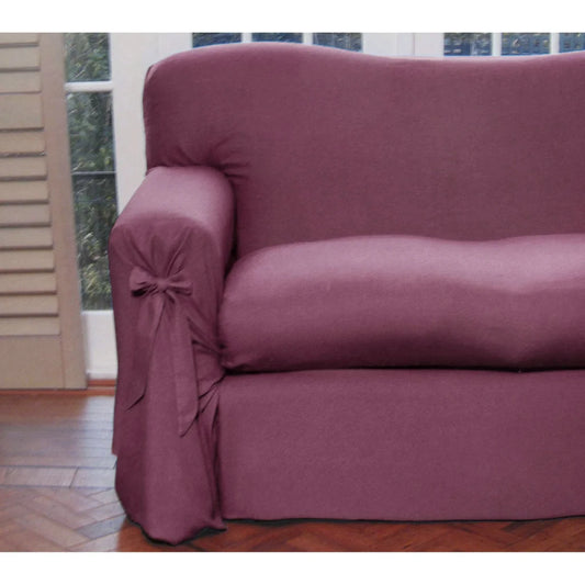 Sofa Cover Mauve 2 to 3 Seater 230 X 420cm - Furniture