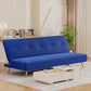 Levede Sofa Bed Convertible Velvet 3 Seater