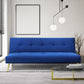 Levede Sofa Bed Convertible Velvet 3 Seater