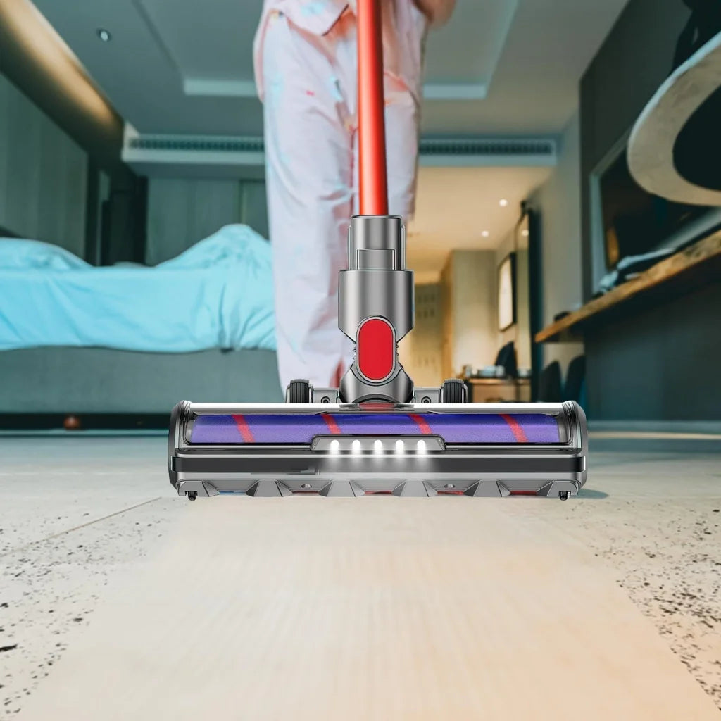 Soft Bristle Roller Brush with Light for Dyson Vacuum