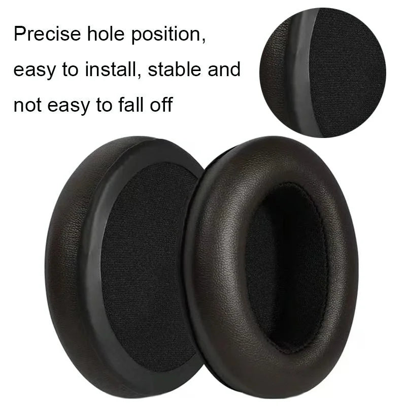 Soft Brown Lambskin Headset Sponge Cover For Sennheiser Momentum - 2 Pieces-1915197829010296834