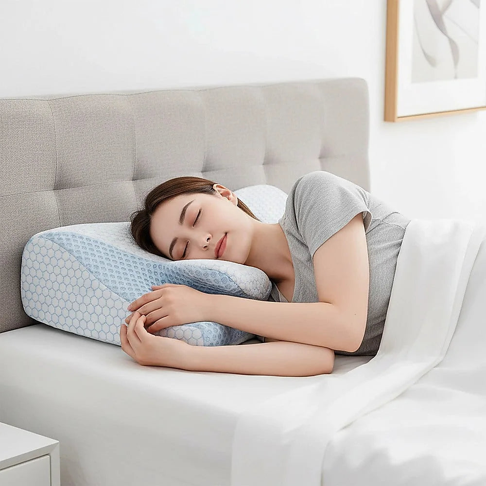 Soft Cervical Pillow for Neck Pain Relief Memory Foam