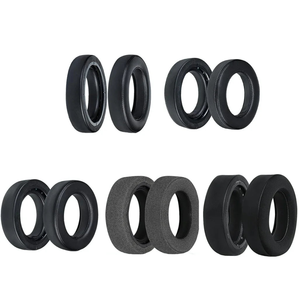 Soft Foam Headphone Covers For Corsair Hs60 / 50 / 70 Pro - Black 2 Pack-1915197944403988480