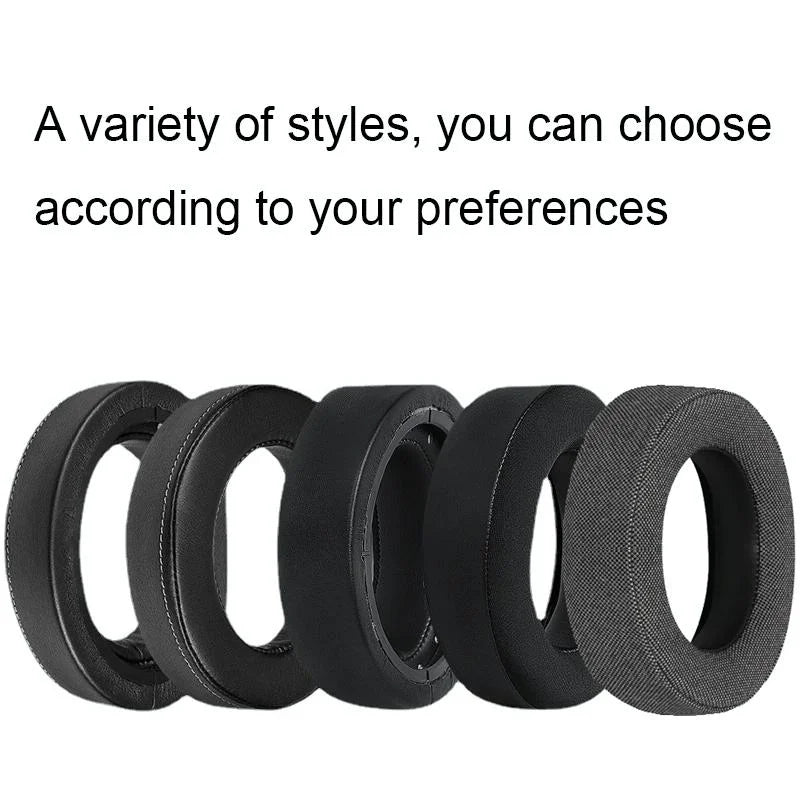 Soft Foam Headphone Covers For Corsair Hs60 / 50 / 70 Pro - Black Ice 2 Pack-1915197605973987332