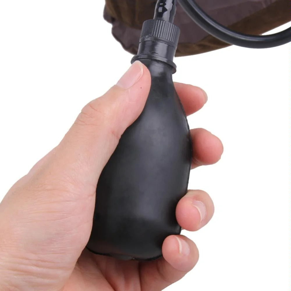 Soft Inflatable Neck Traction Device For Pain Relief Coffee