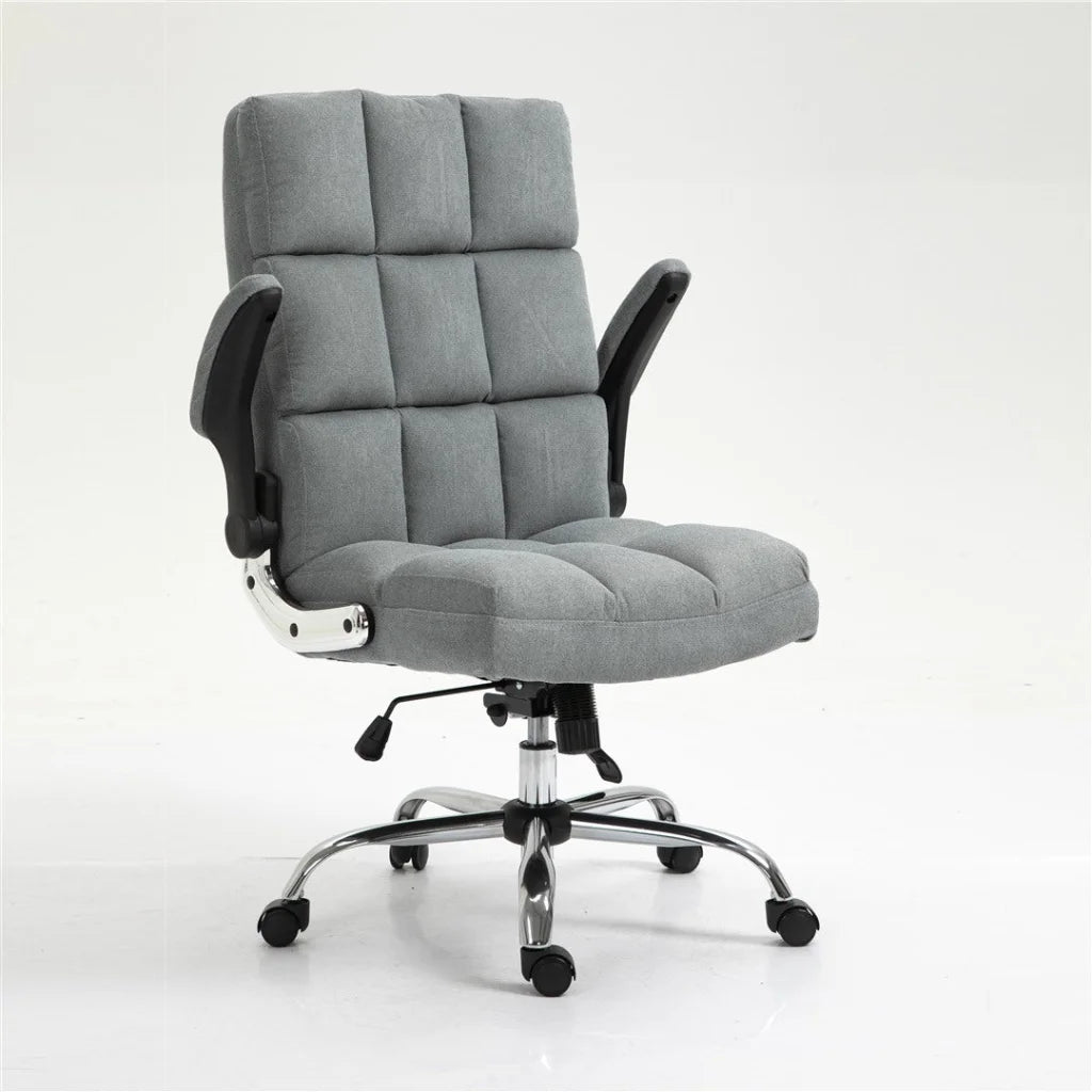 Soft Velvet Home Ergonomic Swivel Adjustable Tilt Angle