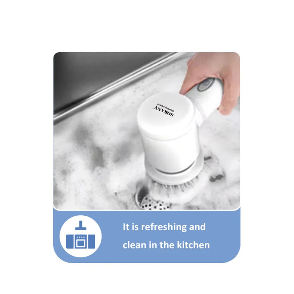 Sokany 5 in 1 Handheld Kitchen Scrubber multi function