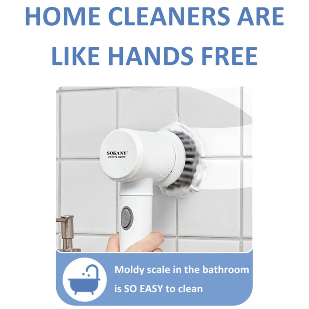 Sokany 5-in-1 Handheld Kitchen Scrubber