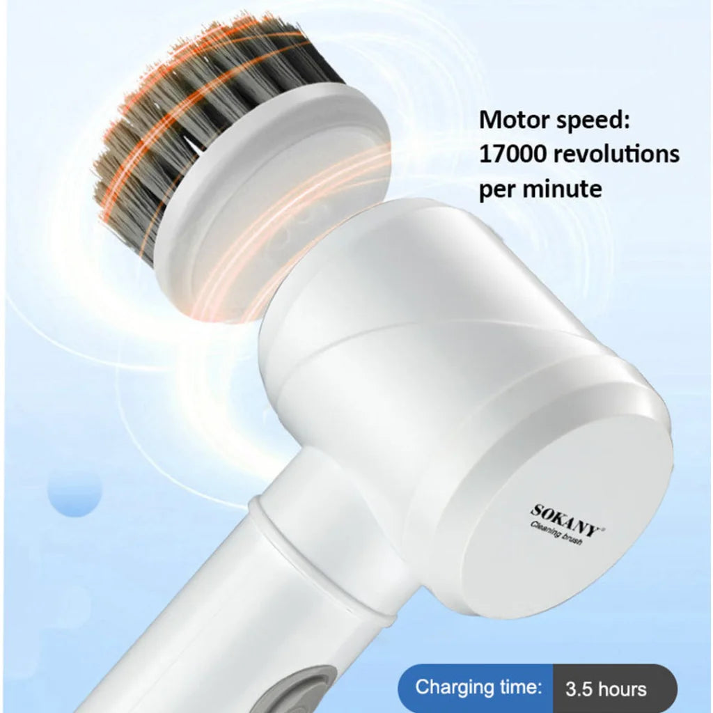 Sokany 5 in 1 Handheld Kitchen Scrubber Multi