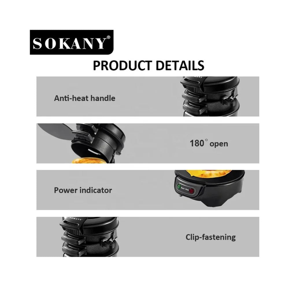 Sokany Burger Maker Non Stick Easy