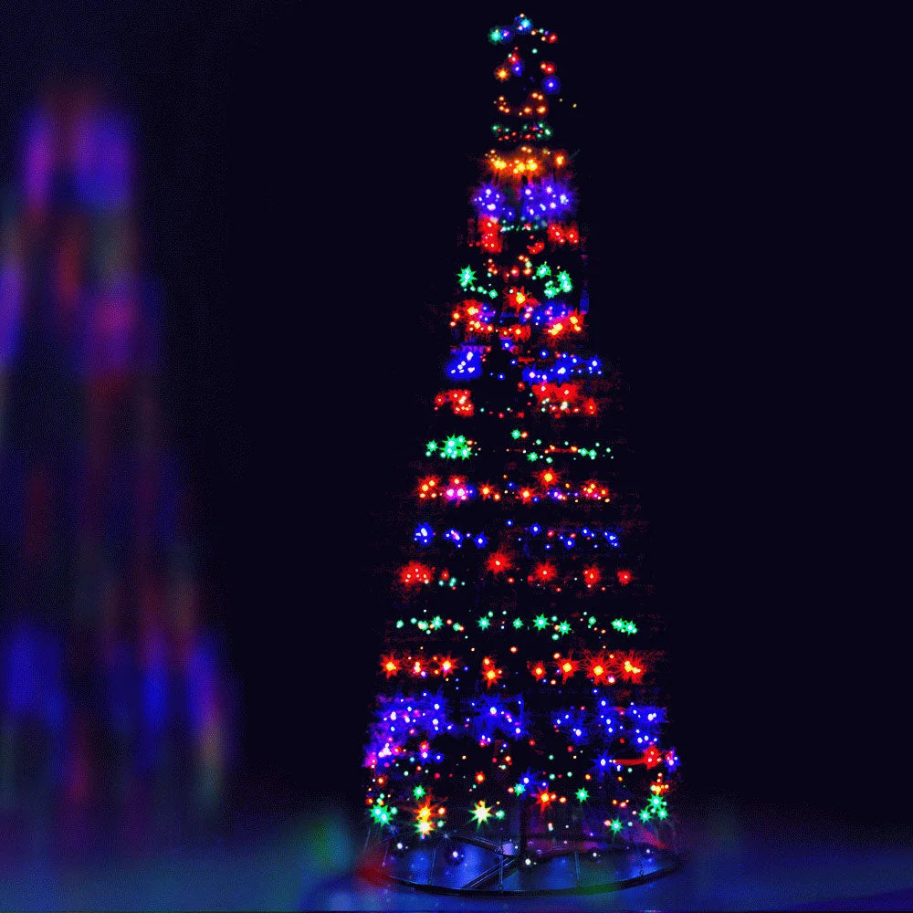 Solar Christmas Tree 3.6M 400 LED Xmas Tree Decor with 8