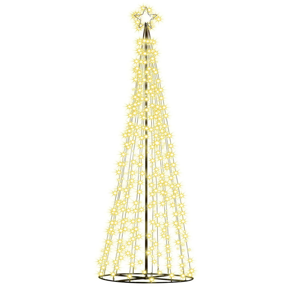 Solar Christmas Tree 3.6M Xmas Tree Decorations with 8