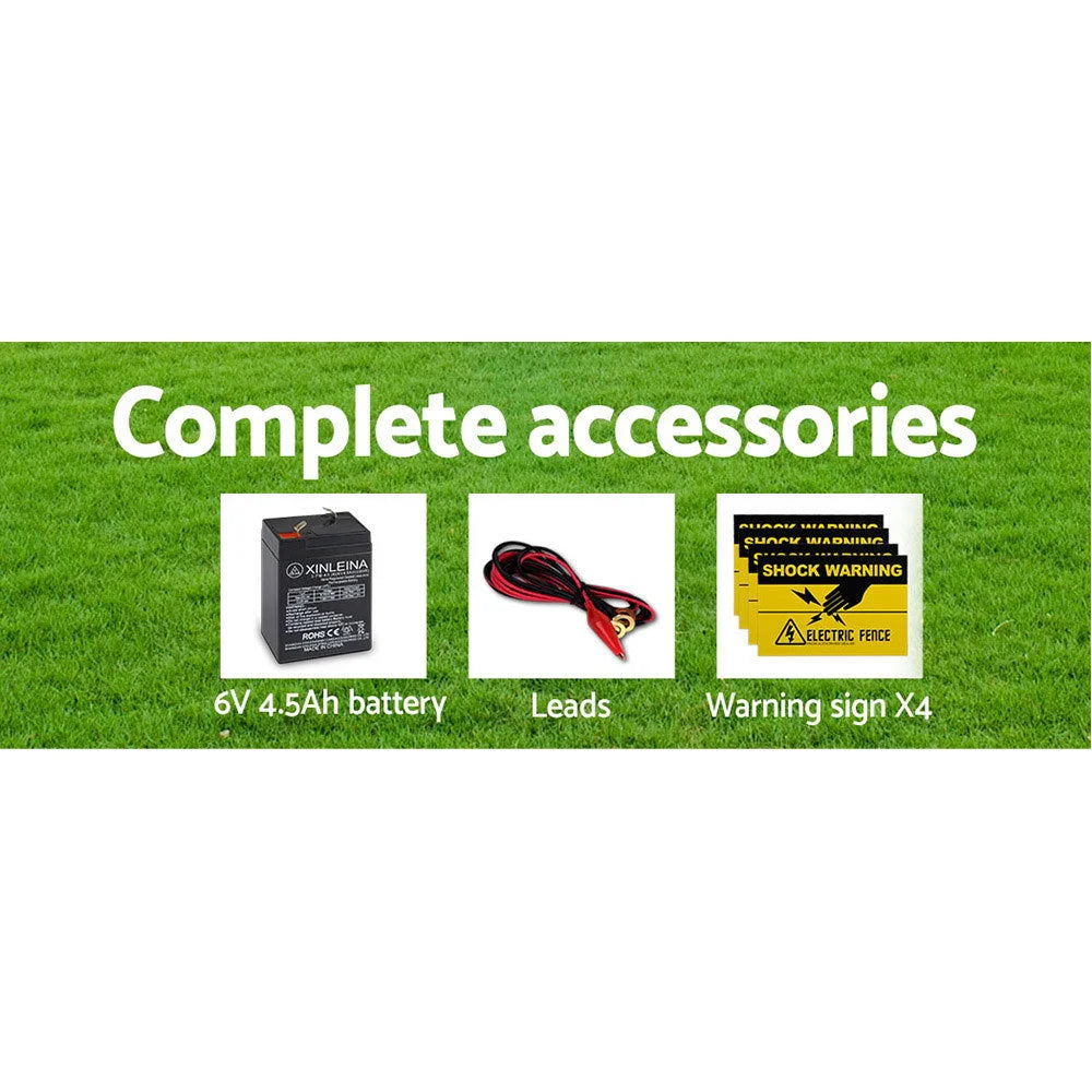 Solar Fence Charger Energiser 3km - Farm Supplies