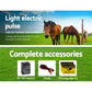 Solar Fence Charger Energiser 8 km 0.3J White - Farm