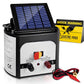 Solar Fence Charger Energiser 8 km 0.3J White - Farm