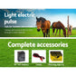 Solar Fence Charger Energiser 8 km 0.3J White - Farm