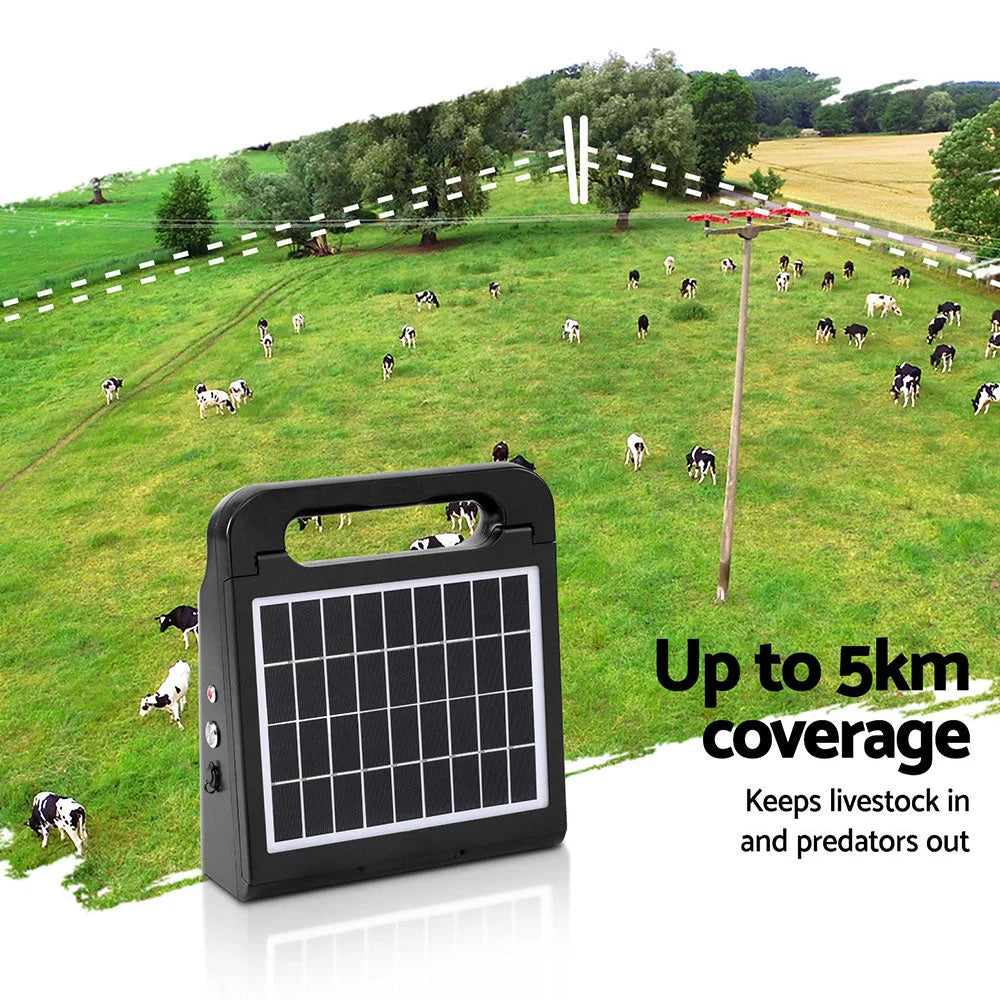 Solar Fence Energiser 2.5km Farm 0.15J - Home & Garden