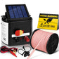 Solar Fence Energiser 3 km with 400 m Tape & 25 Insulators