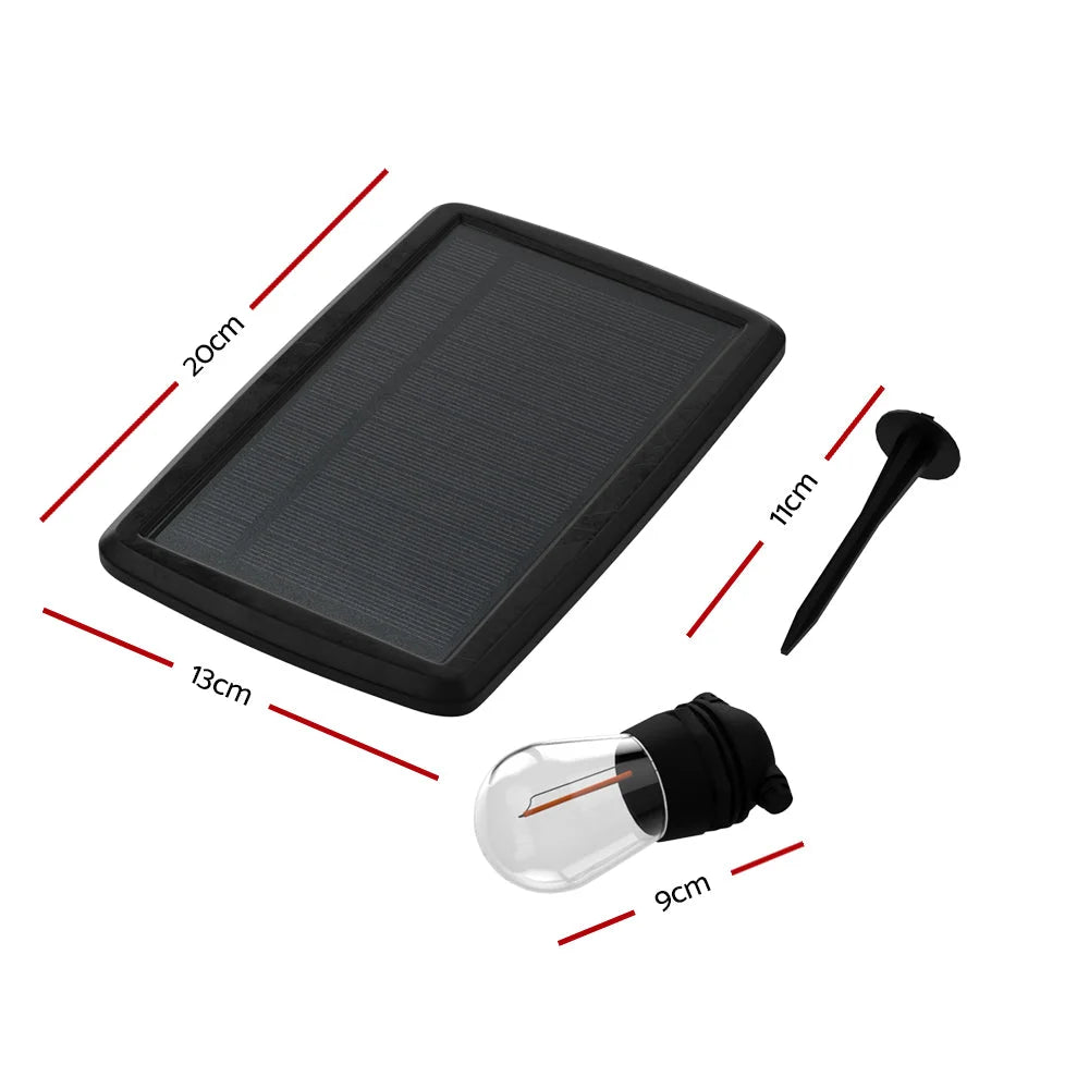 Solar Festoon Lights 50m Outdoor LED String Light Christmas