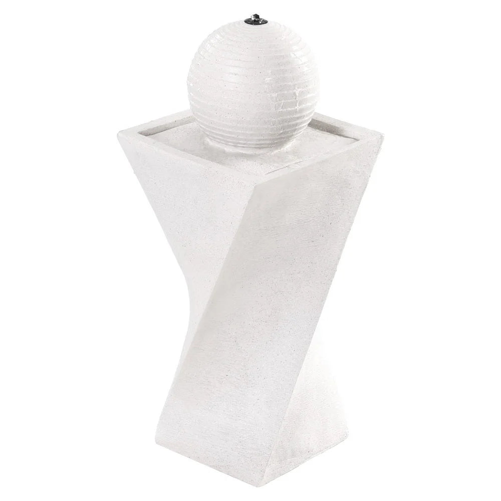 85cm solar fountain water with bird bath outdoor