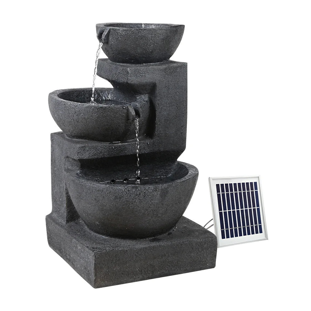 Solar Fountain with LED Lights - Gardeon