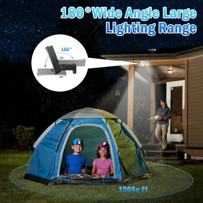 Solar Lights Outdoor KagoLing 202 LED Motion Sensor IP65