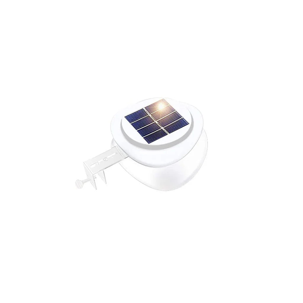 Solar Multipurpose Light (1-Piece White) w/ Screw & Mount