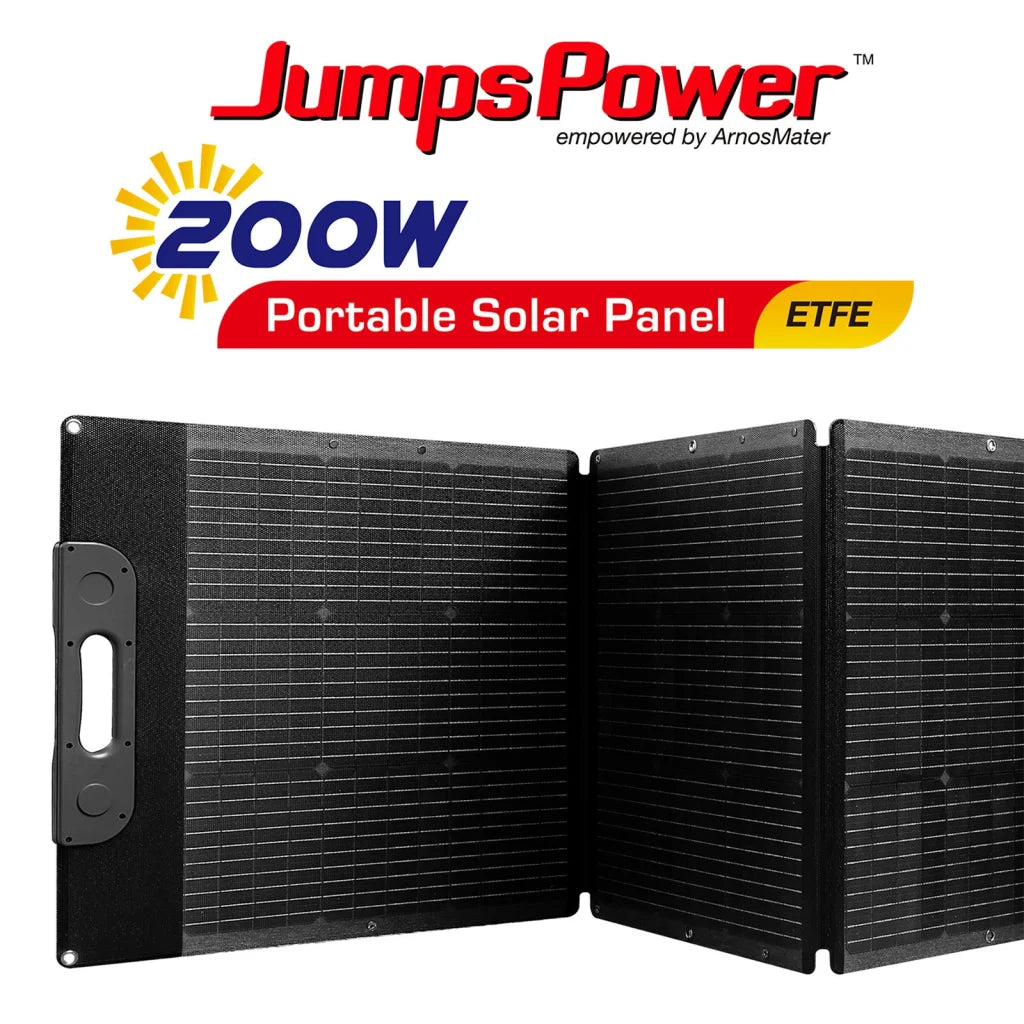 Solar Panel Portable Charger 200W - JumpsPower Power