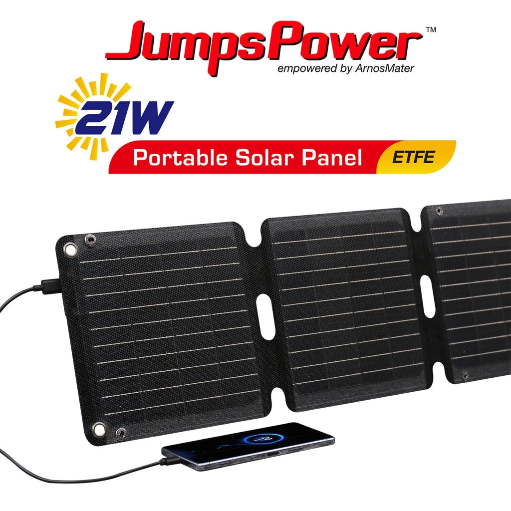 Solar Panel Portable Charger 21W - JumpsPower Power