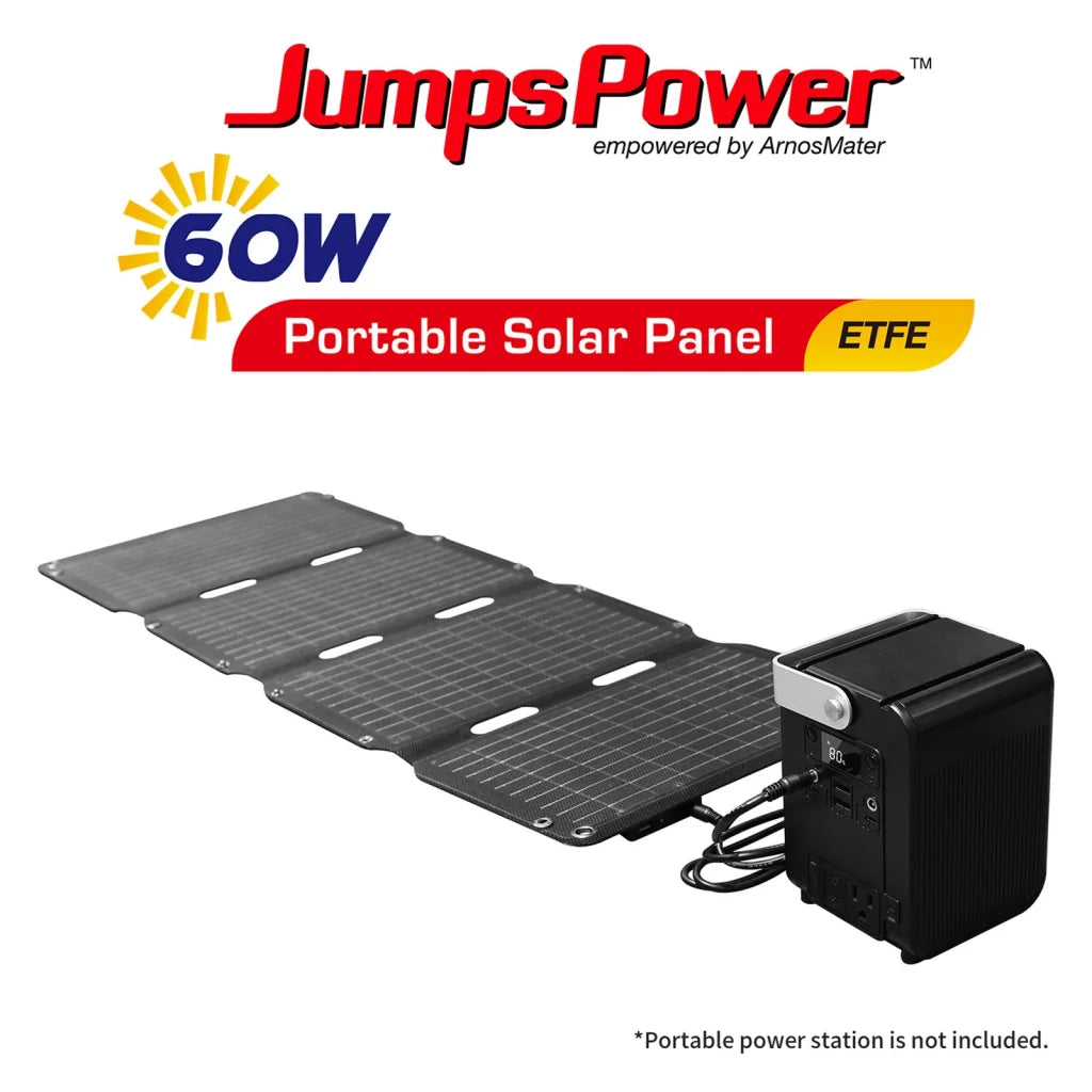 Solar Panel Portable Charger 60W - JumpsPower Power