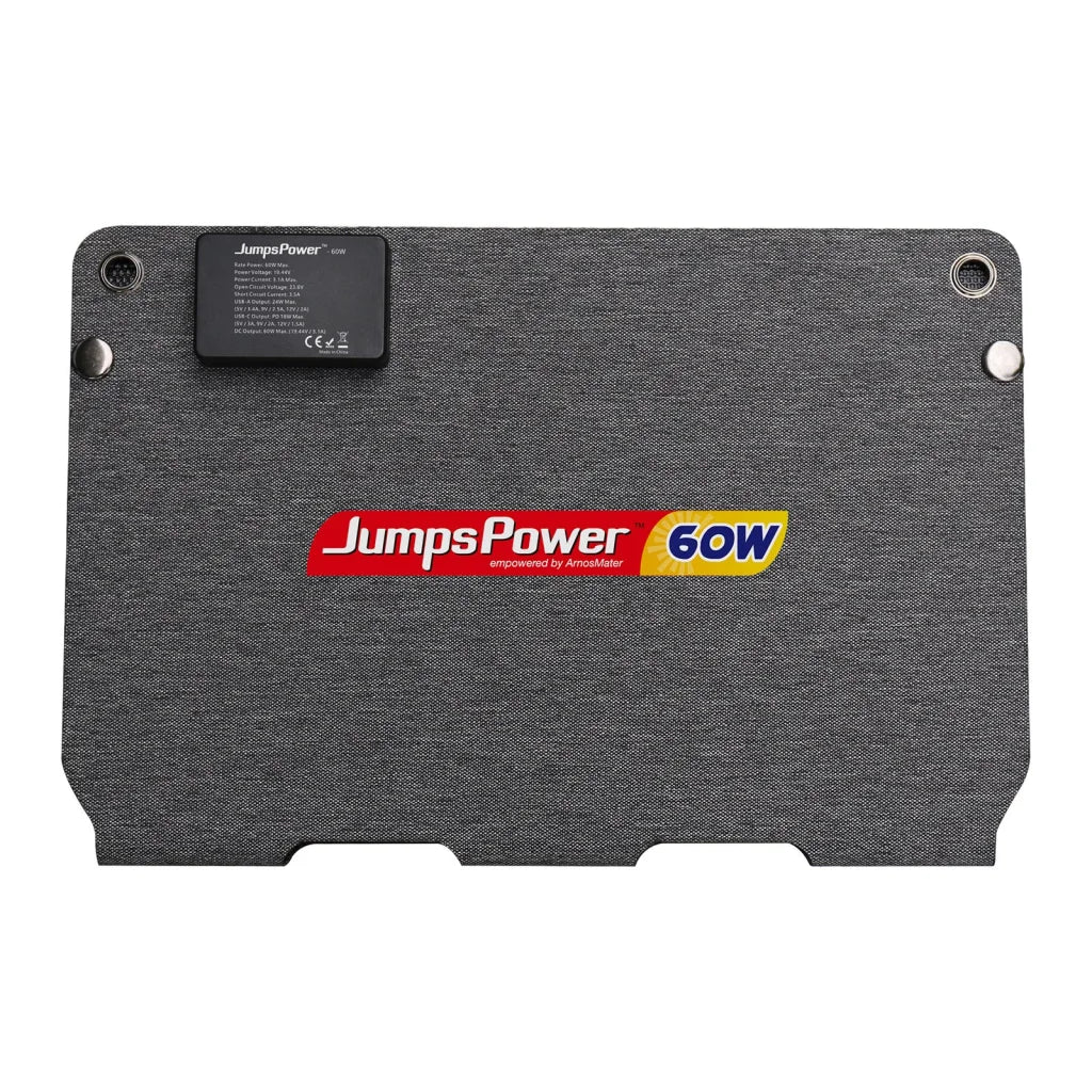 Solar Panel Portable Charger 60W - JumpsPower Power