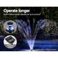 Solar Pond Pump Kit with Battery