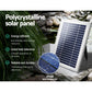 Solar Pond Pump Kit with Battery Powered Water