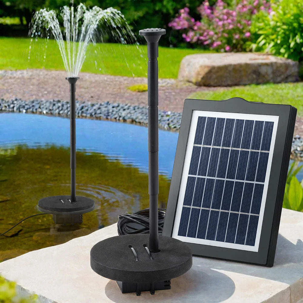Solar Pond Pump Water Fountain - Submersible Floating Bird