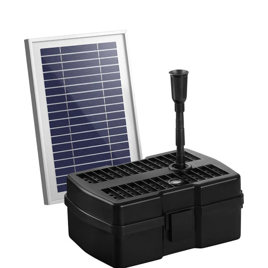 Solar Pond Pump with Filter Box - 4.6FT