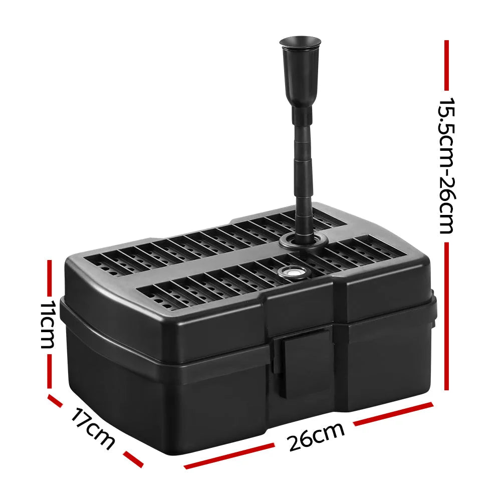 Solar Pond Pump with Filter Box - 4.6FT