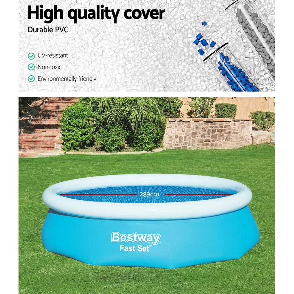 Solar Pool Cover Blanket for Swimming Pool 10ft 305cm Round