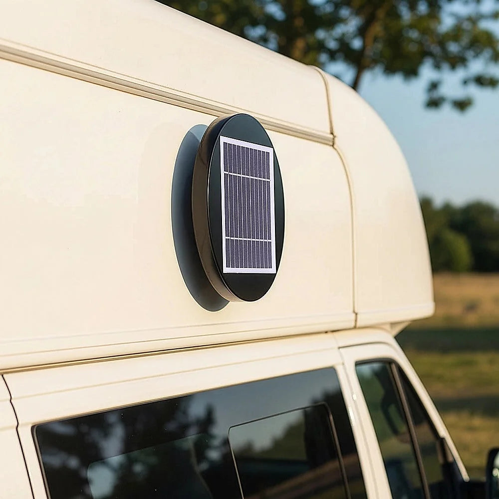 Solar Powered Roof Fan Ventilator Loft Vent for Boat RV