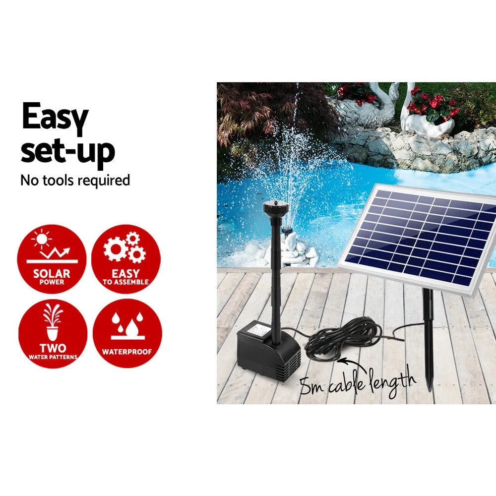 Solar Powered Water Pump 60W Pond - Gardeon