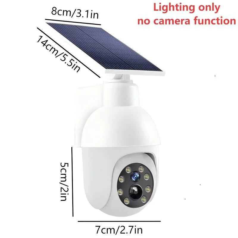Solar sensor simulation camera light - No real monitoring