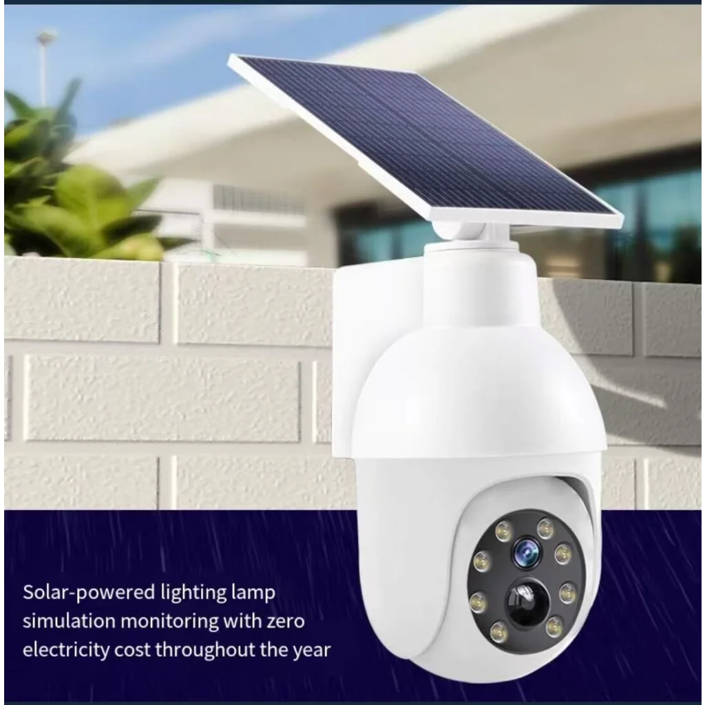 Solar sensor simulation camera light - No real monitoring