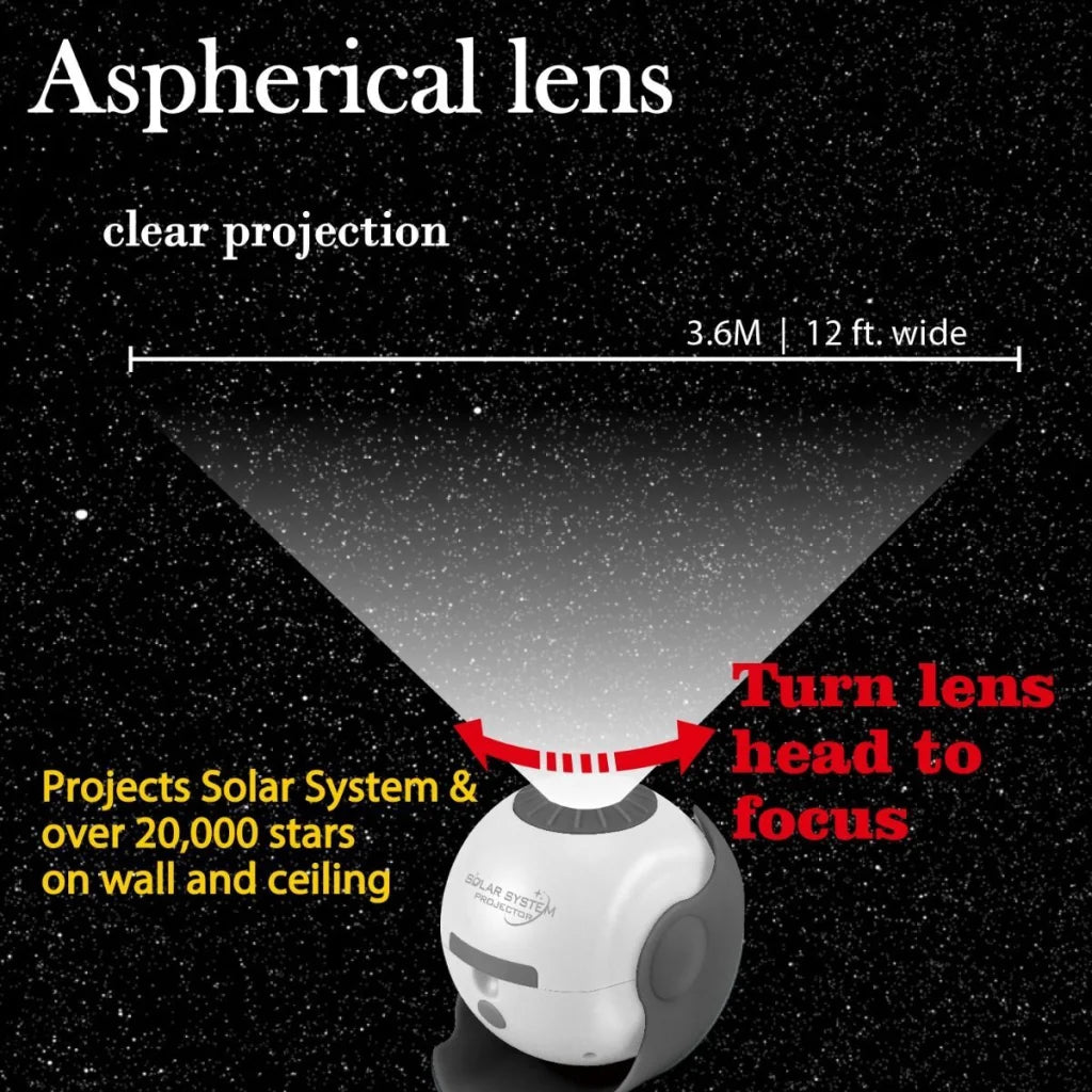 Solar System Star Light Projector STEM Toy - Space Planet