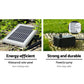 Solar Water Feature with LED Lights 3-Tier 52cm