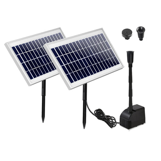 Solar Water Fountain Pump 110 W Outdoor Submersible