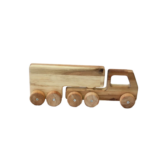 Solid Wooden Truck Toy - Toys