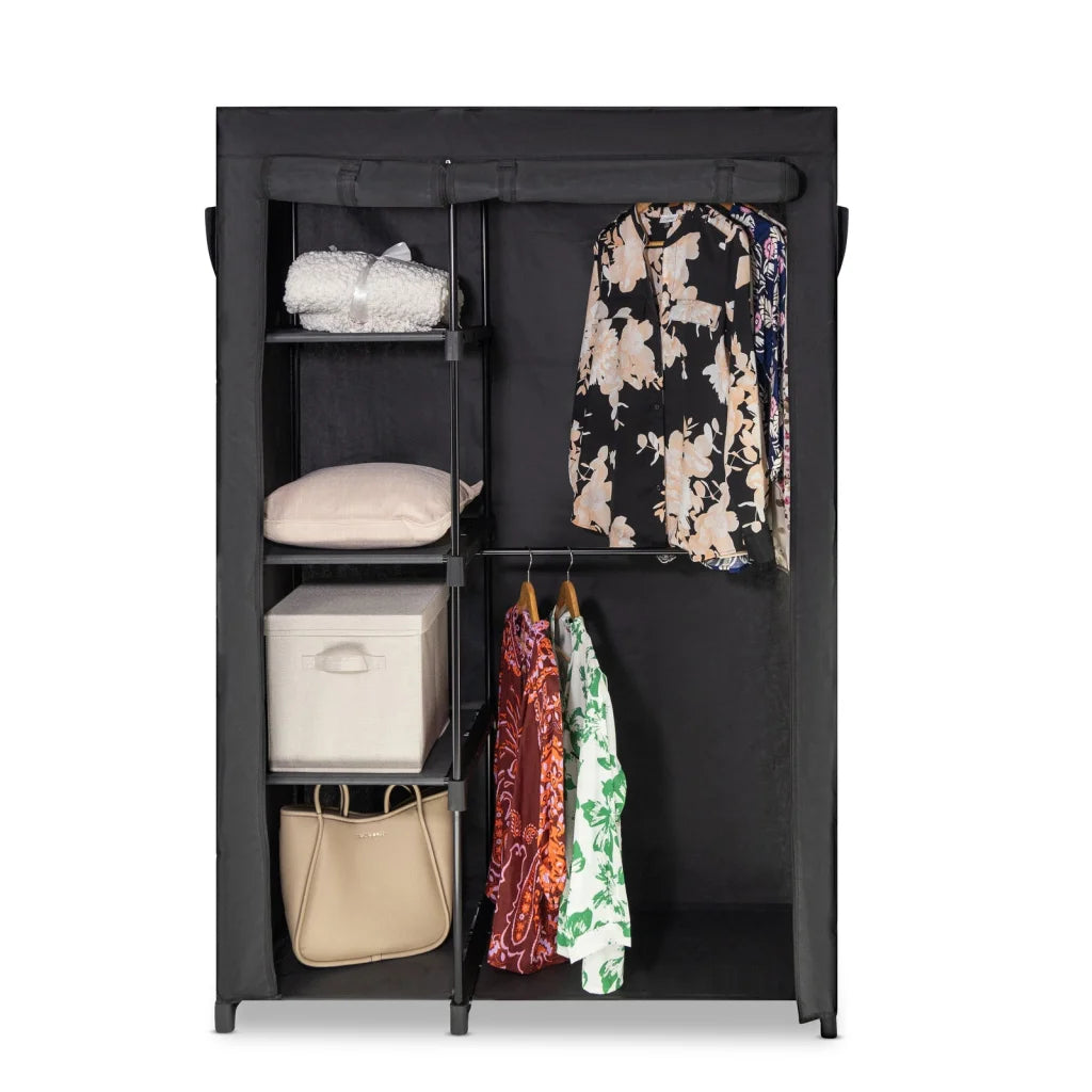 Sorti Freestanding Portable Closet Metal Wardrobe Garment