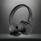 Soundtec by Laser Wireless On-Ear Headphones Black