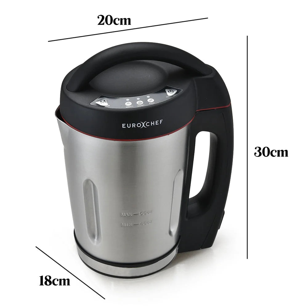 Soup Maker Blender Smoothie Compact Hot Cold Stainless