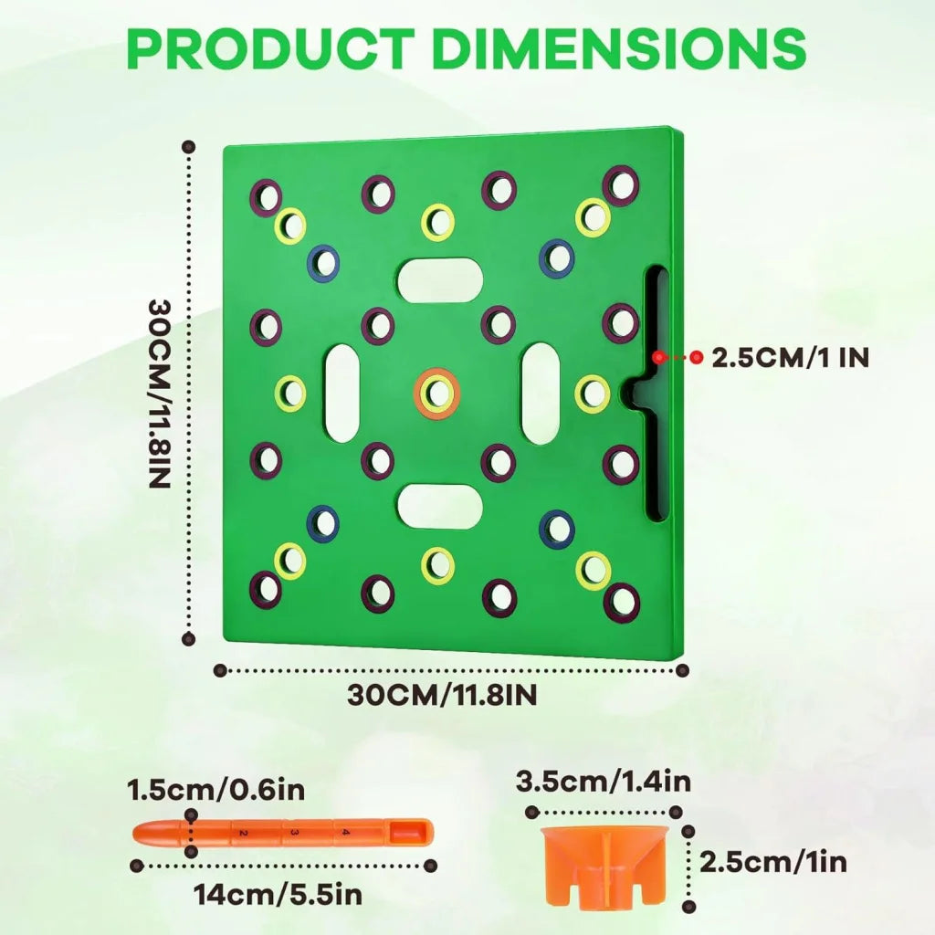 Sowing Templates Square Seed Spacing Gardening Planting