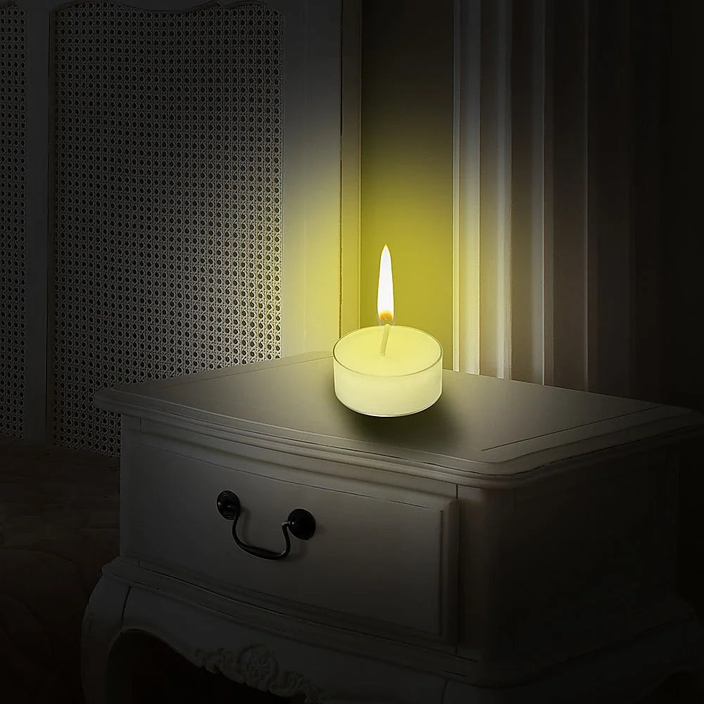 Soy Wax Tealight Candles Bulk Buy Unscented (100pc per set)